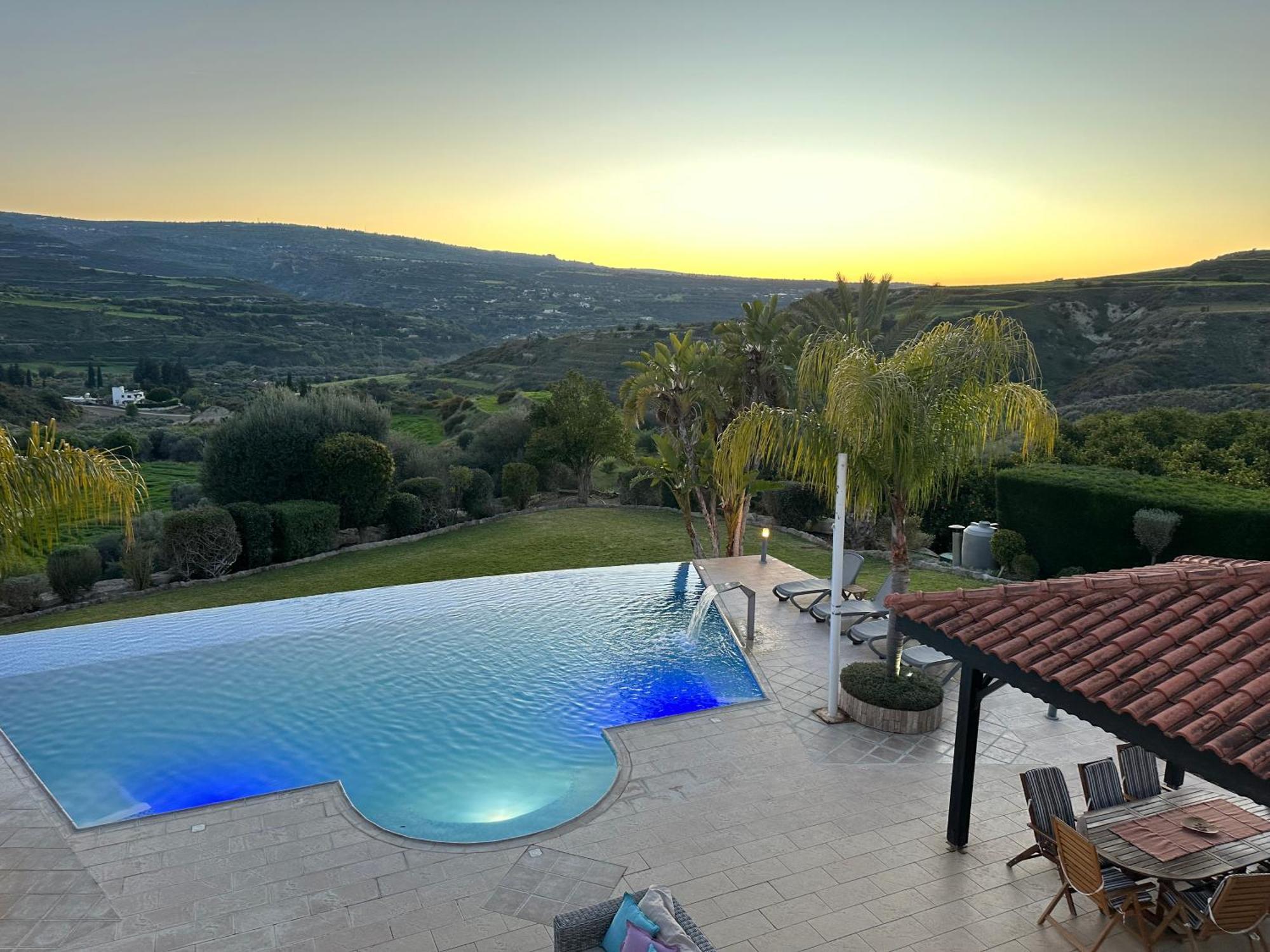 Golden Valley Villa Skoulli ภายนอก รูปภาพ